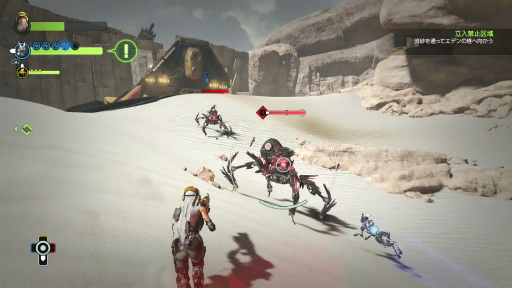 画像ギャラリー No.010のサムネイル画像 / 日米クリエイターによる新作アクション「ReCore」レビュー。粗さも目立つが,絶妙なゲームバランスは職人的だ