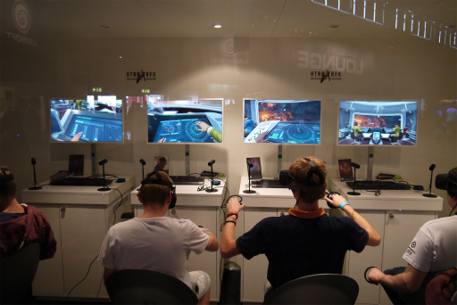 画像ギャラリー No.001のサムネイル画像 / ［gamescom］UbisoftのVRゲーム「Star Trek: Bridge Crew」がgamescom 2016で初のプレイアブル出展。協力型ゲームとして予想以上の完成度に驚き
