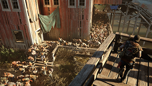画像ギャラリー No.003のサムネイル画像 / 大量のゾンビが襲ってくるPlayStation 4専用アクション，「Days Gone」の発売は2019年前半