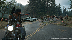 画像ギャラリー No.015のサムネイル画像 / 「Days Gone」のメディア体験会レポート。広大な自然の中で,感染者や無法者との戦いと野外生活を楽しんできた