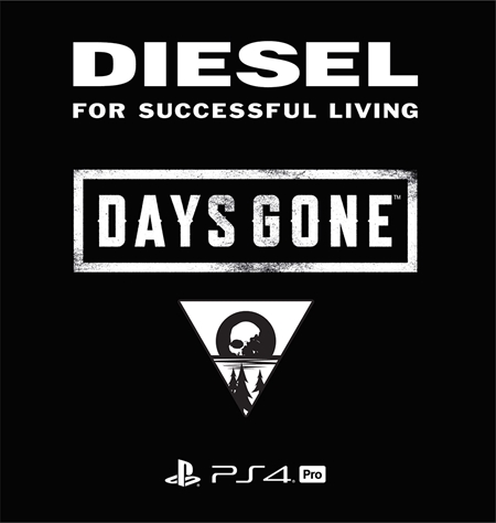 画像ギャラリー No.001のサムネイル画像 / 「Days Gone」×「DIESEL」,4月26日にコラボコレクションが発売