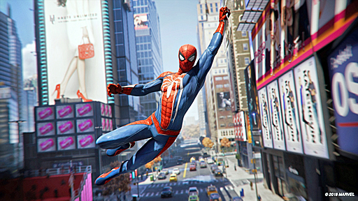 画像ギャラリー No.005のサムネイル画像 / ［E3 2018］スパイダーマンは，オープンワールドに最もマッチしたヒーロー。PlayStation 4向けアクション「Marvel’s Spider-Man」のプレイレポートをお届け