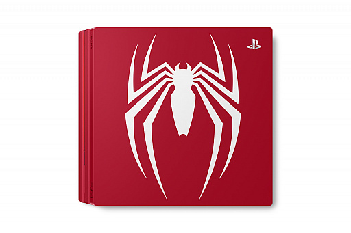 画像ギャラリー No.004のサムネイル画像 / 赤と白のコントラストが鮮やかなスパイダーマン仕様のPS4 Pro本体と「Marvel’s Spider-Man」のセットモデルが9月7日に数量限定で発売