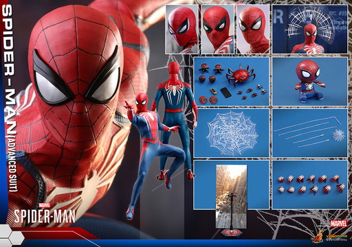 画像ギャラリー No.001のサムネイル画像 / 「Marvel’s Spider-Man」版スパイダーマンの1/6アクションフィギュアが2019年9月に発売