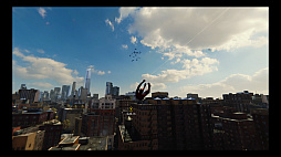 画像ギャラリー No.008のサムネイル画像 / 「Marvel’s Spider-Man」は,原作を知らなくても楽しめるオープンワールドアクション。ビルの谷間を飛び渡り,華麗なバトルに血がたぎる
