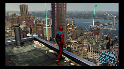 画像ギャラリー No.029のサムネイル画像 / 「Marvel’s Spider-Man」は,原作を知らなくても楽しめるオープンワールドアクション。ビルの谷間を飛び渡り,華麗なバトルに血がたぎる