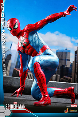 画像ギャラリー No.002のサムネイル画像 / 「Marvel’s Spider-Man」，スパイダー・アーマーMK IVスーツを着用したスパイダーマンの1/6スケールフィギュアが発売決定