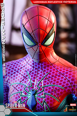 画像ギャラリー No.004のサムネイル画像 / 「Marvel’s Spider-Man」，スパイダー・アーマーMK IVスーツを着用したスパイダーマンの1/6スケールフィギュアが発売決定