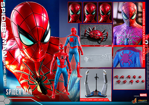 画像ギャラリー No.007のサムネイル画像 / 「Marvel’s Spider-Man」，スパイダー・アーマーMK IVスーツを着用したスパイダーマンの1/6スケールフィギュアが発売決定