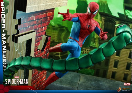 画像ギャラリー No.002のサムネイル画像 / 「Marvel's Spider-Man」,クラシック・スーツ版のスパイダーマンが1/6スケールフィギュアで登場。2022年6月に発売