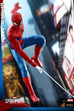 画像ギャラリー No.004のサムネイル画像 / 「Marvel's Spider-Man」,クラシック・スーツ版のスパイダーマンが1/6スケールフィギュアで登場。2022年6月に発売