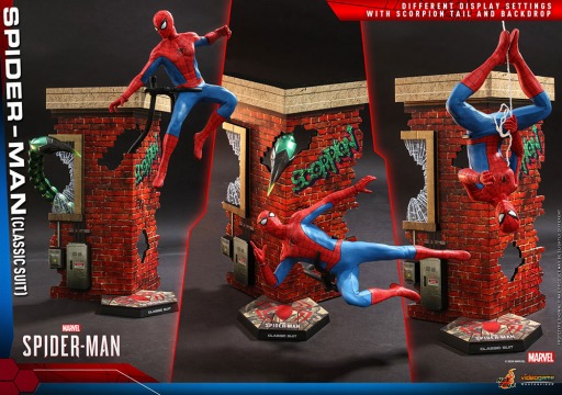 画像ギャラリー No.007のサムネイル画像 / 「Marvel's Spider-Man」,クラシック・スーツ版のスパイダーマンが1/6スケールフィギュアで登場。2022年6月に発売