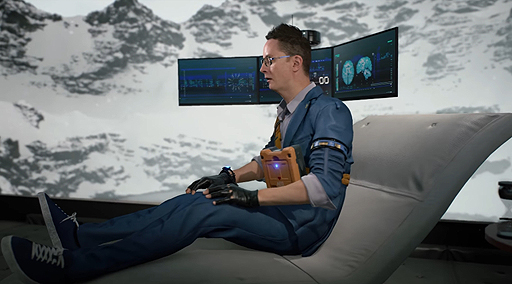 画像ギャラリー No.003のサムネイル画像 / 「DEATH STRANDING」,1日に60回死に,60回生き返る人物「ハートマン」の日本語音声付き紹介トレイラーが公開