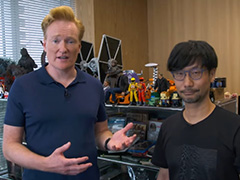 アメリカ人気司会者のコナン・オブライエンさんがコジマプロダクションを訪問。「DEATH STRANDING」にも登場（？）