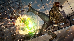画像ギャラリー No.004のサムネイル画像 / 「鉄拳7」,家庭用追加キャラクター「エディ」の参戦トレイラーを公開。新規ステージ「ARENA」と「G CORP.HELIPAD」の公開も