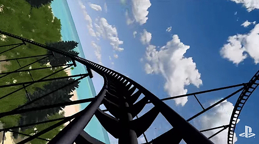 画像ギャラリー No.005のサムネイル画像 / PlayStation VR対応バーチャル遊園地ゲームこと「ローラーコースタードリームズ」の公式トレイラーが公開に