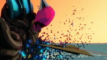画像ギャラリー No.011のサムネイル画像 / 「バウンド：王国の欠片」が配信開始。バレエと現代美術をモチーフに妊婦の内面世界を描いたアクションゲーム