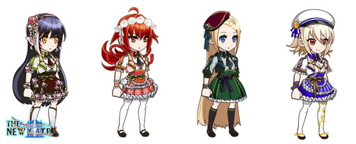 画像ギャラリー No.002のサムネイル画像 / 「THE NEW GATE」，サンタ服化をかけた女性キャラ限定の人気投票が開催