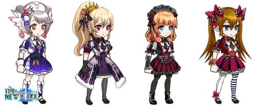 画像ギャラリー No.002のサムネイル画像 / 「THE NEW GATE」でサンタ衣装をかけた女性キャラ限定人気投票第3回が開催