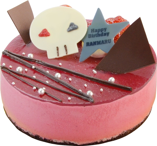 画像ギャラリー No.001のサムネイル画像 / 「うたプリ」，黒崎蘭丸のバースデーケーキセットの受注受付が本日スタート