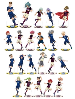 画像ギャラリー No.004のサムネイル画像 / 「イナズマイレブン FFIオールスター選抜 応援フェア」が全国のアニメイトで8月24日から開催。人気投票の上位22名がグッズに