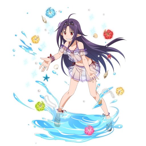 画像ギャラリー No.003のサムネイル画像 / 「SAO メモリー・デフラグ」の水着ガチャが開始に。水着アスナのフィギュア化も決定