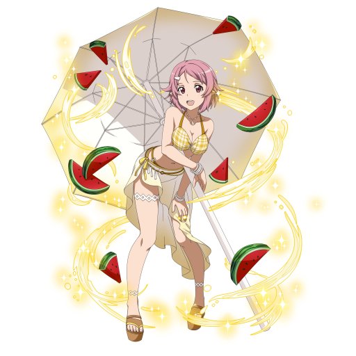画像ギャラリー No.004のサムネイル画像 / 「SAO メモリー・デフラグ」の水着ガチャが開始に。水着アスナのフィギュア化も決定