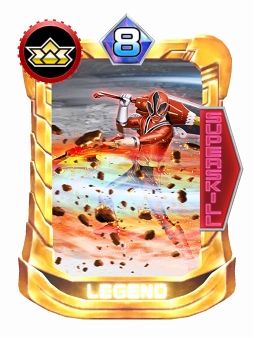 画像ギャラリー No.004のサムネイル画像 / 「スーパー戦隊レジェンドウォーズ」，新LEGENDカードに「シンケンレッド」が登場