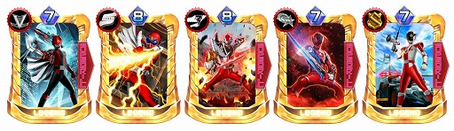 画像ギャラリー No.002のサムネイル画像 / 「スーパー戦隊レジェンドウォーズ」，リリース1000日記念にLEGENDカードが入手できるガシャやイベントを開催