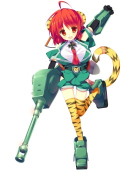 画像ギャラリー No.001のサムネイル画像 / 「萌え萌え2次大戦(略)3」,ドイツ軍の鋼の乙女「超進化バージョン」を公開