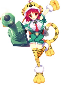 画像ギャラリー No.002のサムネイル画像 / 「萌え萌え2次大戦(略)3」,ドイツ軍の鋼の乙女「超進化バージョン」を公開