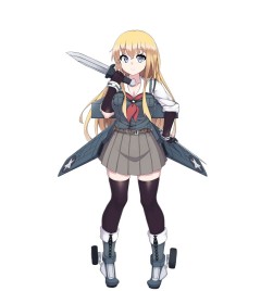 画像ギャラリー No.005のサムネイル画像 / 「萌え萌え2次大戦（略）3」，アメリカの鋼の乙女「超進化バージョン」を公開