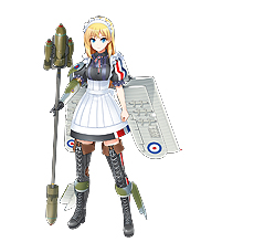 画像ギャラリー No.005のサムネイル画像 / 「萌え萌え2次大戦（略）3」，主題歌「UNLIMITED MIND」に乗せたOPムービーが公開。イギリス・ソ連の“鋼の乙女”の超進化も