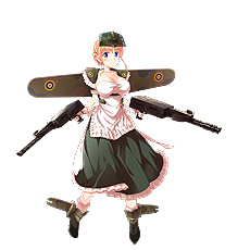 画像ギャラリー No.007のサムネイル画像 / 「萌え萌え2次大戦（略）3」，主題歌「UNLIMITED MIND」に乗せたOPムービーが公開。イギリス・ソ連の“鋼の乙女”の超進化も