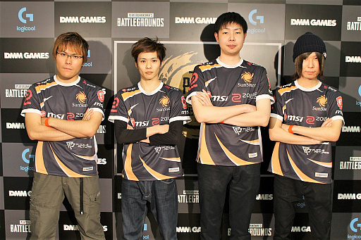 画像ギャラリー No.009のサムネイル画像 / DMM GAMES公式大会「PUBG JAPAN SERIES」,β1部リーグ PHASE1 DAY1をレポート。開幕戦を制したのはSunSister Suicider's