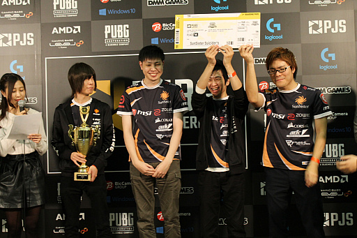 画像ギャラリー No.017のサムネイル画像 / 「PUBG JAPAN SERIES Season1 Grade1」,最終日となるDAY6レポート。Phase2優勝はV3 FOX! SSSとCGXがマカオ行きの切符を手にする