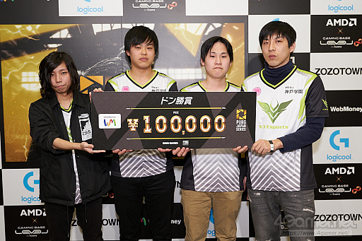 画像ギャラリー No.006のサムネイル画像 / 「PUBG JAPAN SERIES Season2 Grade1」。V3Fが2ドン勝でSSSに迫り，CGXも猛烈な追い上げを見せたDay2レポートを写真たっぷりでお届け