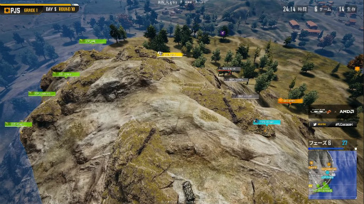 画像ギャラリー No.007のサムネイル画像 / 「PUBG JAPAN SERIES」Season4 Grade1 Day5レポート。いつもとは異なるオンライン環境で2位争いがさらに激しく