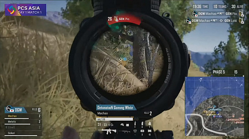 画像ギャラリー No.003のサムネイル画像 / 「PUBG CONTINENTAL SERIES Charity Showdown」Week1レポート。ダークホースが躍進する番狂わせのアジア大会に