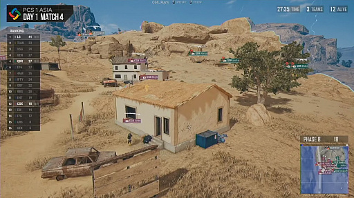 画像ギャラリー No.005のサムネイル画像 / 「PUBG CONTINENTAL SERIES 1 ASIA」レポート。優勝は中国チームのInfantry,国際大会に初出場のELEMENT.36が頭角を現す