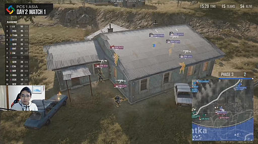 画像ギャラリー No.007のサムネイル画像 / 「PUBG CONTINENTAL SERIES 1 ASIA」レポート。優勝は中国チームのInfantry,国際大会に初出場のELEMENT.36が頭角を現す