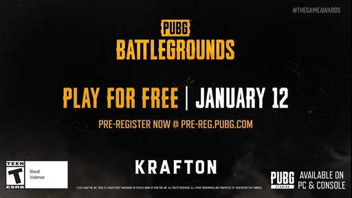 画像ギャラリー No.005のサムネイル画像 / 「PUBG: BATTLEGROUNDS」,2022年1月12日より基本プレイ無料に