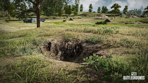 画像ギャラリー No.006のサムネイル画像 / 「PUBG: BATTLEGROUNDS」，つるはしと地形破壊機能を実装。遮蔽がなければ地面を破壊しよう
