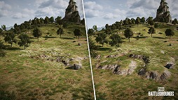 画像ギャラリー No.013のサムネイル画像 / 「PUBG: BATTLEGROUNDS」，つるはしと地形破壊機能を実装。遮蔽がなければ地面を破壊しよう