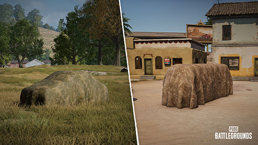 画像ギャラリー No.002のサムネイル画像 / 「PUBG: BATTLEGROUNDS」，アップデート35.2で四輪車両を隠せる新アイテム「車両用カモフラージュネット」を実装