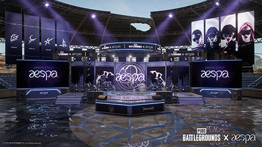 画像ギャラリー No.001のサムネイル画像 / 「PUBG: BATTLEGROUNDS」，音楽アーティスト「エスパ」とのコラボイベントを開始。コラボ音源「Dark Arts」をロビー音楽として聴ける
