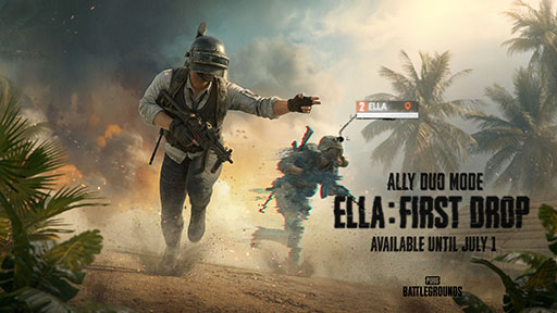 画像ギャラリー No.001のサムネイル画像 / 「PUBG: BATTLEGROUNDS」，AIのチームメイト「Ella」と共闘する新モード「Ally Duo」を限定公開。日本時間7月1日16：00まで楽しめる