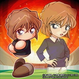 画像ギャラリー No.007のサムネイル画像 / 「パワサカ」，TVアニメ「名探偵コナン」とのコラボシナリオの配信がスタート