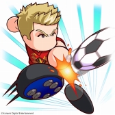 画像ギャラリー No.002のサムネイル画像 / 「実況パワフルサッカー」にアザール，ルカクなどベルギー代表の6選手が登場