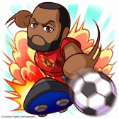画像ギャラリー No.005のサムネイル画像 / 「実況パワフルサッカー」にアザール，ルカクなどベルギー代表の6選手が登場